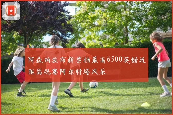 阿森纳发布新票档最高6500英镑近距离观赛阿尔特塔风采